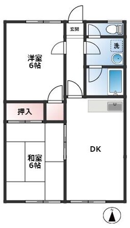 クレイドル青山の物件間取画像